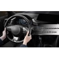 thumbnail image 7 of Aurovault Carbon Fiber Steering Wheel Cover, 3PCS Snap-On Anti-Slip Wrap, Universal  Car Steering Wheel Protector, Easy Install Interior Accessories, 7 of 7