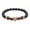 Gold, variant on Weloille Natural Eye Volcanic Stone Bracelet Leopard Micro Inlaid Zircon Men's Anxiety Bracelet Bracelet