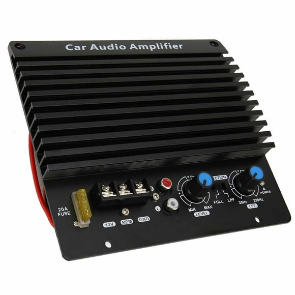 Car Amplifier Board, 12V 300W Ultra Thin Subwoofer Plate Amplifier Heat Dissipation Panel Easy Installation for Car