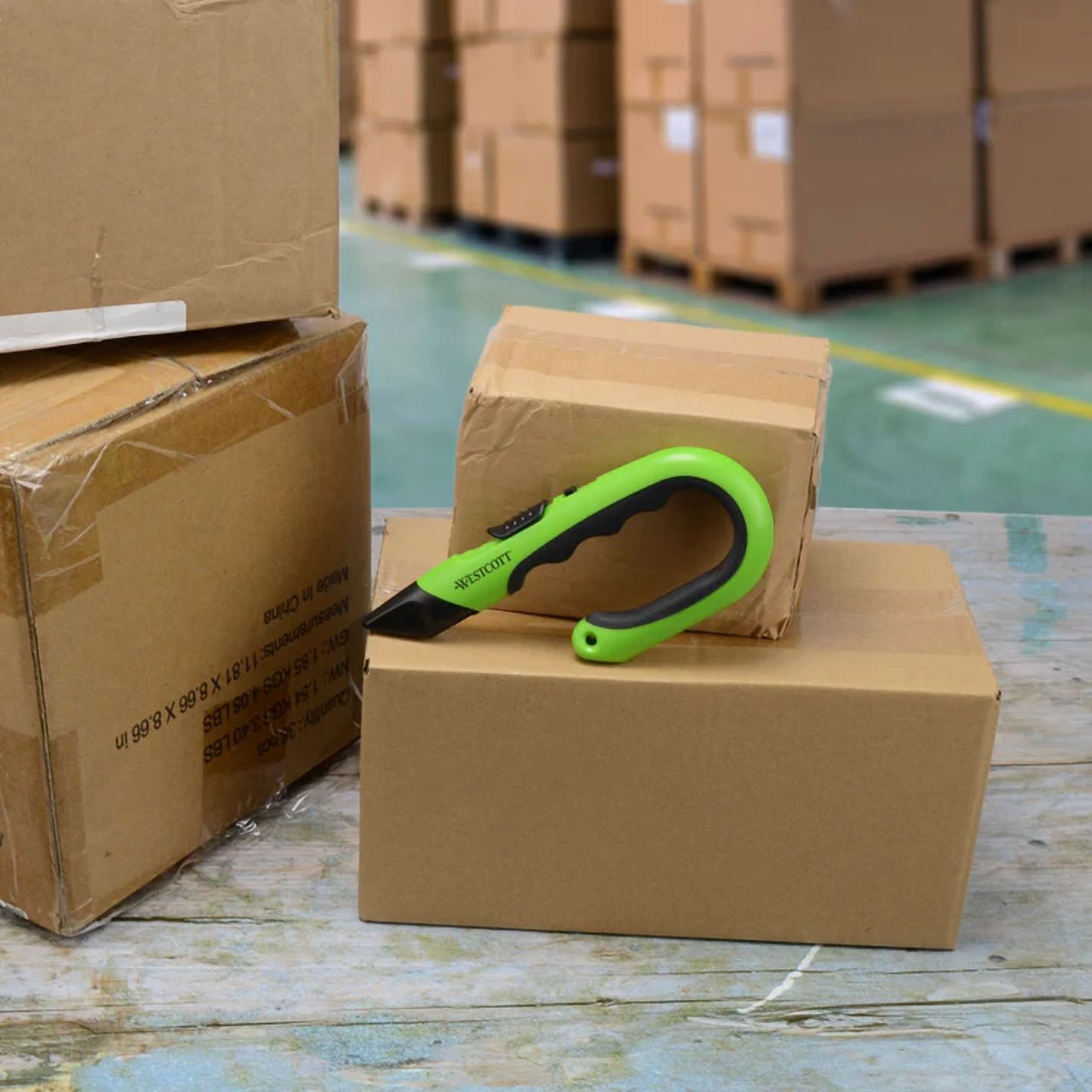 Westcott J Hook Ceramic Safety Cutter with Ergonomic Handle