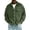 Army Green, variant on Mens Casual Shirt Jacket Button Down WaffleKnit Jacket Long Sleeve Sweater Jackets Quilted Shacket Overshirt
