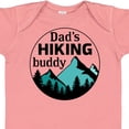 thumbnail image 4 of Inktastic Dad's Hiking Buddy with Mountains and Trees Boys or Girls Baby Bodysuit, 4 of 5