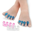 thumbnail image 2 of HEVIRGO 1 Pair Toe Separators Reusable Breathable Manicure Tool Pedicure Nail Polish Toenail Trimming Separators for Salon, 2 of 10