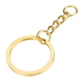 thumbnail image 4 of GOLDEN/ 20 KEY CHAIN HOLDER 28mm LOT - Golden, 4 of 8