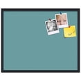 thumbnail image 2 of PinPix 30x24 Custom Cork Bulletin Board Aqua Pastel Poster Board Has a Fabric Style Canvas Finish, Framed in Aqua Pastel, by ArtToFrames (PinPix-1806), 2 of 5