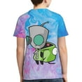 thumbnail image 3 of Invader Zim Kids T-Shirt 3d Printed Graphic T-Shirts Boys And Girls Short Sleeve Shirts For Youth Kids X-Small, 3 of 7