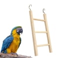thumbnail image 4 of Runkheen Multifunctional Parrot Bird Cage Toys, Swing Perch Hammock Ladder Chew Play Accessories for Small Medium Budgies Cockatiels Lovebirds Finches, 4 of 5