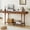 Long Walnut, variant on Wirrytor 43-Inch Square Oak Console Table for Entryway, Classic Entryway Table, Tables Narrow Long, Sofa Tables for Living Room, Behind The Couch Table,Entryway Table for Entrance, Hallway Table