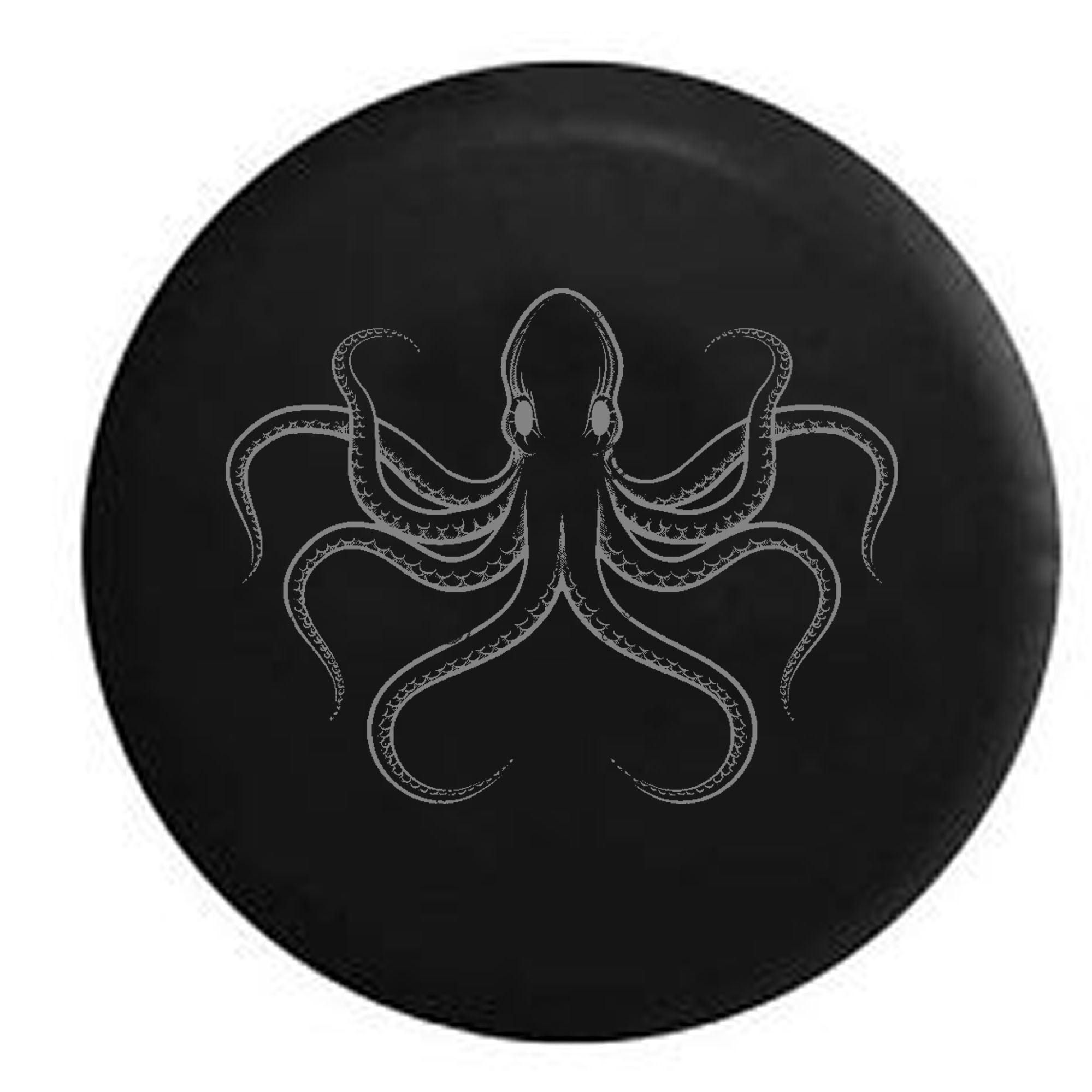 Octopus Cracken Sea Monster Spare Tire Cover For Jeep Rv 33 Inch Walmart Com Walmart Com