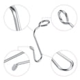 thumbnail image 3 of Uxcell 30Pcs Clothes Hanger Connector Hooks, Metal Hanger Extender Hooks Silver, 3 of 5