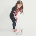 thumbnail image 4 of Hienoo Kids 3-Piece Swimsuit Long Sleeve Rash Guard Pants Shorts Quick Dry Upf 50+ Bathing Suit, Sizes 2-10, 4 of 8