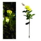 thumbnail image 3 of Lámpara de jardín de rosas al aire libre luz Sor rosas luz IP65 impermeable para Patio de jardín, Patio, sendero, Amarillo Baoblaze Luz exterior rosa, 3 of 8