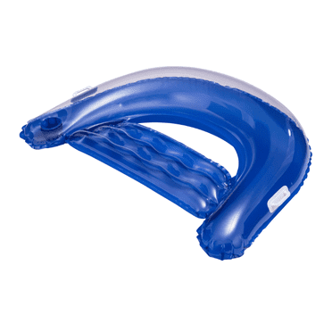 Bluescape Blue Inflatable Chair Lounge Pool Float, Age 14 & up, Unisex