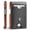 Carbon Orange, variant on Minimalist Men's Wallet - RFID Blocking Front Pocket Friendly (Gift Box, Coffee)