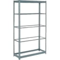 thumbnail image 2 of Global Industrial Heavy Duty Shelving 36"W x 12"D x 96"H With 5 Shelves, No Deck, Gray, 2 of 5