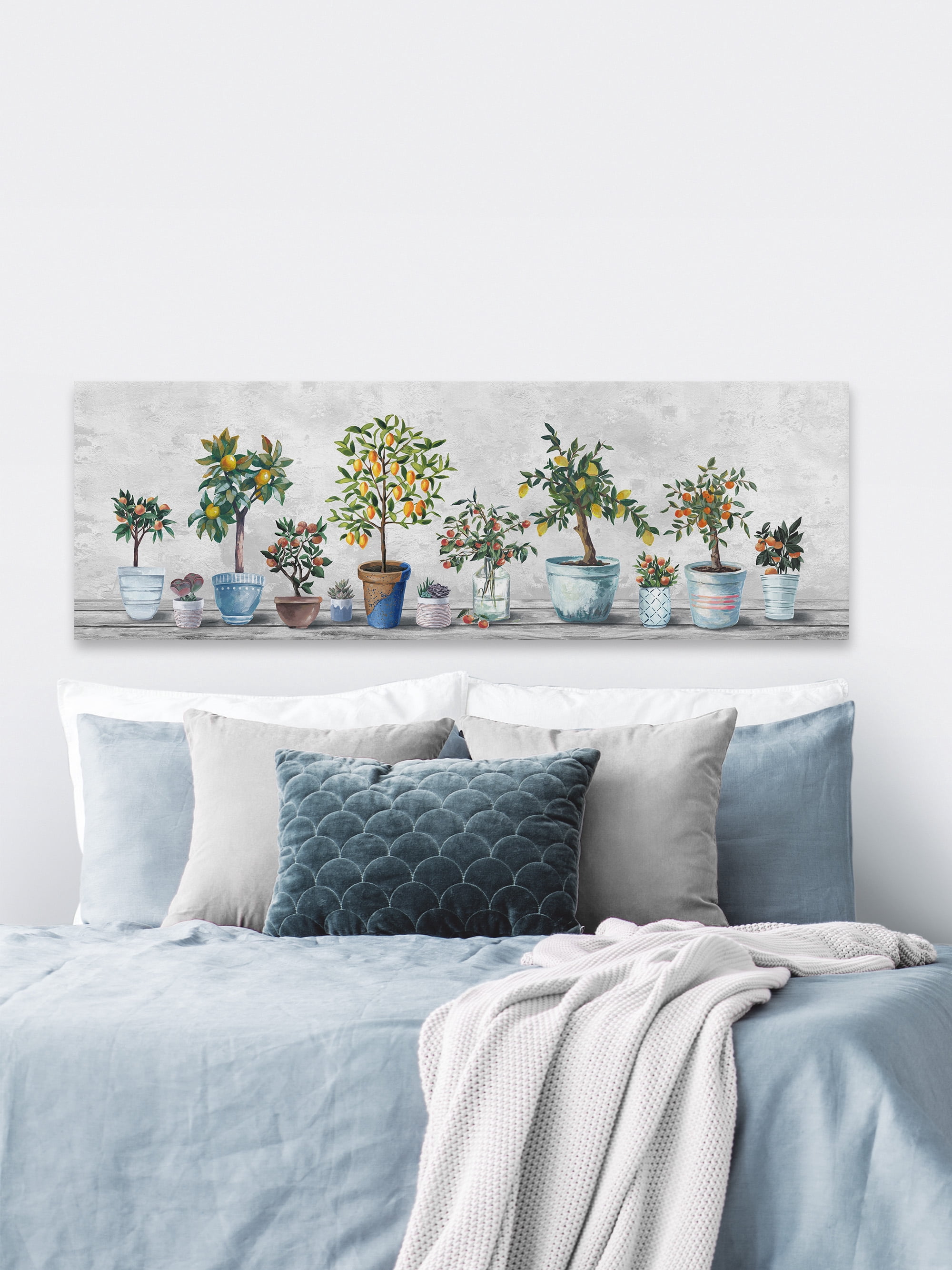 Marmont Hill Array of Plants Canvas Wall Art, 15" x 45"