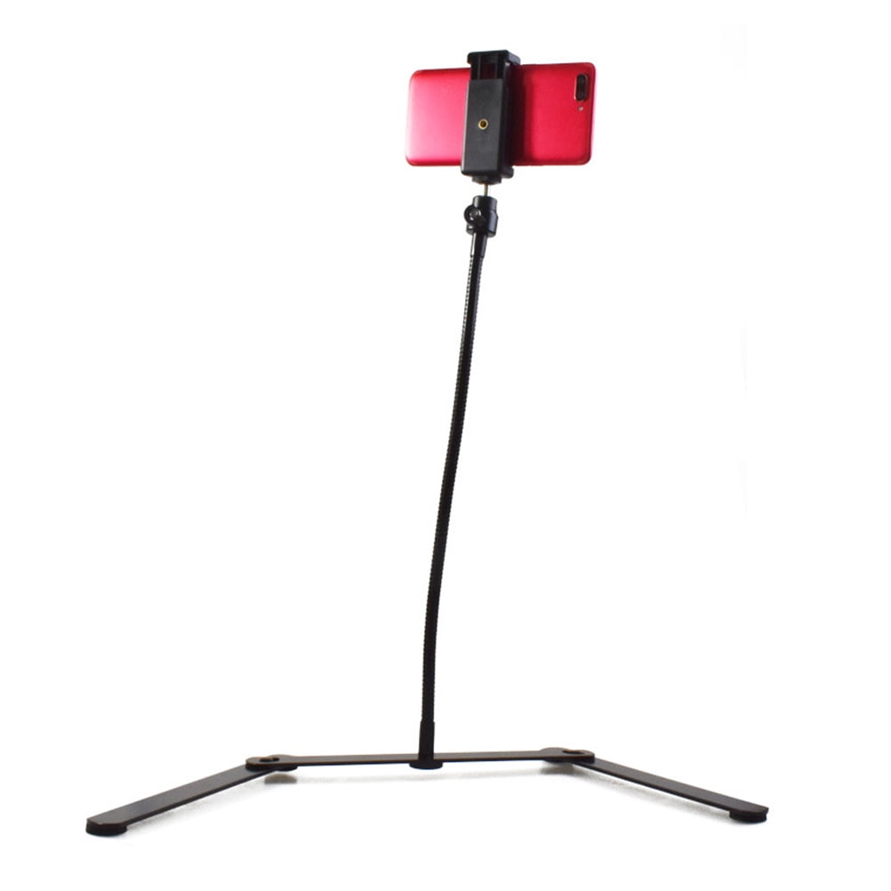 Jiandong phone tripod stand Tripod Camera Tripod Stands Holder Gooseneck Stand Metal Holder Overhead Accessories Video Flexible Cell Tripods(18.9X16.14X9.13Inch)