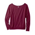 thumbnail image 2 of Bella + Canvas Ladies' Flowy Long-Sleeve Off Shoulder T-Shirt, 2 of 3