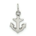 thumbnail image 1 of Collier pendentif ancre en argent sterling 925 avec breloque bord de mer, 1 of 6