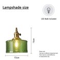 thumbnail image 2 of Hanging Lamps For Living Room Plug In Japanese Style Nordic Style Glass Dining Room Kitchen Island Guesthouse Glass Green Swag Light Hanging Lamps That Plug Into Wall Outlet, 2 of 4