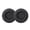 Black leather, variant on SDFGTstore Earphone Cushion Ear Pads Earmuff Pillow Cover Noise Canceling Headphones for Daryou D3 EH722 EH736 EH735 EH716 EH718 2x