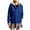 Blue, variant on ZUKMRJPC Womens Fleece Lined Hoodie Winter Zipper Long Sleeve Drawstring Thick Warm Sweatshirt Casual Loose Outerwear with Pocket