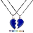 thumbnail image 1 of Collares colgantes Fernando Pareja colgante collares 2 piezas de amistad, 1 of 8
