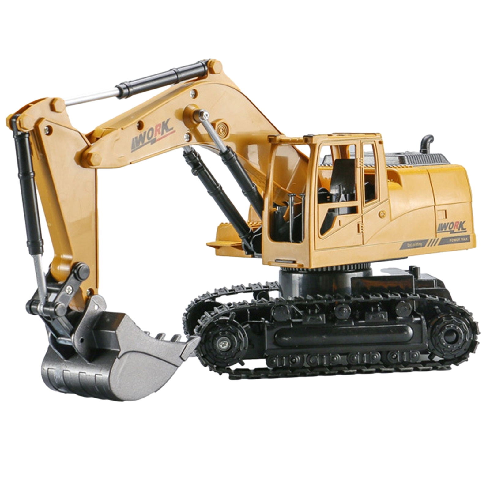 1:18 Remote Control 8 Channel 2WD Excavator Electric Construction Tractor Toys