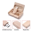 thumbnail image 7 of Windfall Wooden Box Mini U Disk USB Flash Drive Memory Stick Gift for PC Computer（64MB/128MB/256MB/512MB/1G/2G/4G/8G/16G/32G/64G Optional）, 7 of 7
