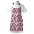 thumbnail image 3 of Paisley Apron Asian Florals Lively Colored Petals and Hibiscus Cultural Souvenir Traditional Art, Unisex Kitchen Bib Apron with Adjustable Neck for Cooking Baking Gardening, Multicolor, by Ambesonne, 3 of 3