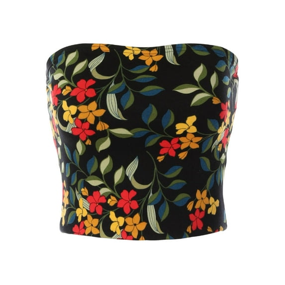 MixMatchy Women's Ultra Comfortable Knit Crop Tube Top