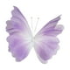 thumbnail image 5 of Decoración de boda con gasa de mariposa artificial para exhibición al aire libre, pasillo, novia Violeta, 5 of 9