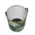 thumbnail image 3 of XMXT Collapsible Laundry Basket, Abstract Theme Background Waterproof Laundry Hampers Storage Baskets Dirty Clothes Hamper, 62L, 3 of 8