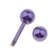 thumbnail image 4 of 9pcs Barbell Pendientes Ceja Color Plateado Perno prisionero de acero inoxidable calibre 16 Bola de 4 mm Sunnimix pernos de la barra con barra, 4 of 7