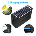 thumbnail image 6 of Solar Portable FM/AM SW Radio, Bluetooth Speaker, MP3 Player, Rechargeable, Emergency LED Flashlight, Outdoor & Indoor Use, 6 of 13