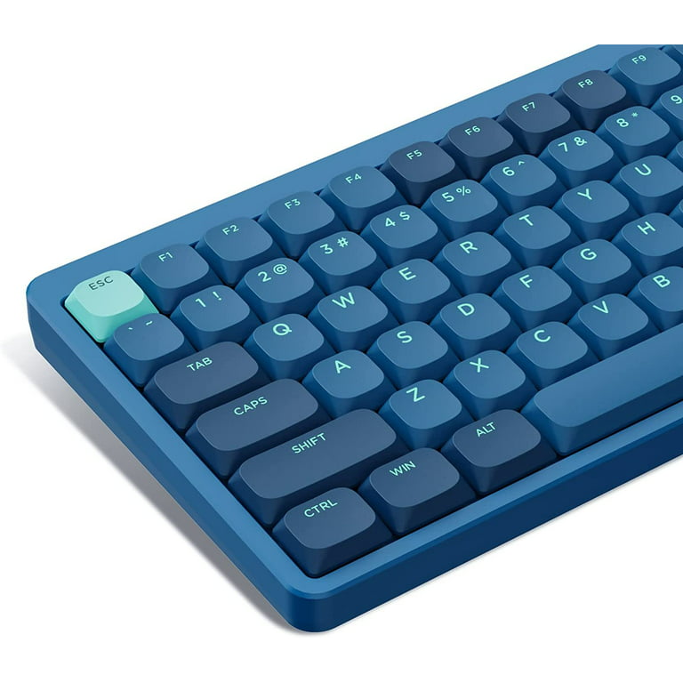 XVX 144 Keys Gaming Keyboard Keycaps ,PBT Keycaps Skyline Custom Keycaps  Full Set,Low Profile Keycaps for 60% 65% 75% 80% 100% Cherry Gateron MX  Switches Mechanical Keyboard 