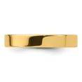 thumbnail image 6 of 14k Yellow Gold 4mm Standard Weight Flat Comfort Fit Wedding Band Size 4, 6 of 6