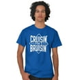 thumbnail image 4 of Cruising a Bruising Fight Rebel Punk Men's Graphic T Shirt Tees Brisco Brands M, 4 of 6