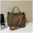 thumbnail image 4 of PRIYAL Leopard Tote Bag for Women Nylon Shoulder Handbag Crossbody Bag | Lightweight Leopard Print Tote Handbag for Travel Work, 4 of 7