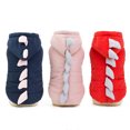 thumbnail image 4 of Frogued Pet Cat Autumn Winter Jacket Dinosaur Pattern Hooded Cotton Coat Dog Clothes (Red,XL), 4 of 13