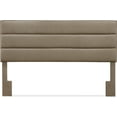 thumbnail image 6 of Serta Palisades Tufted Upholstered King Size Adjustable Headboard, Light Brown, 6 of 14