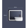 thumbnail image 1 of Espejo Con Luz Led M&H Nirelle 80cm X 60cm X 3cm, 1 of 1