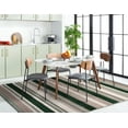 thumbnail image 3 of SAFAVIEH Dhurries Henrika Geometric Area Rug, Green/Grey, 6' x 6' Square, 3 of 9