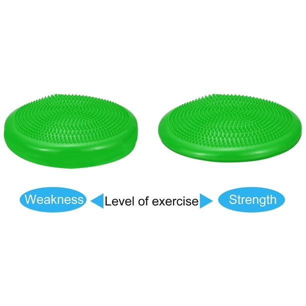 Coussin D'équilibre Gonflable – Tapis De Yoga Et Massage, Portable, Antidérapant, Charge Max 600 Kg