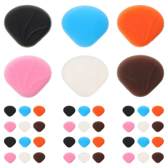 60 Pieces Silicone Ear Hooks for Glasses, Anti- Eyewear Grips, Comfortable Non- Ear Pads, Eyeglass Retainer Accessories