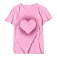 thumbnail image 4 of Birdeem T-Shirt Blouse à Manches Courtes à Col Rond Imprimé pour Femmes, Coupe Ample, 4 of 12