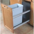 thumbnail image 2 of Soft-Close Under-Mount - Single 35 Qt 19-3/16" High, 11-13/16" Wide, 22-7/16" Deep, Platinum Lids Sold Separately, 2 of 2