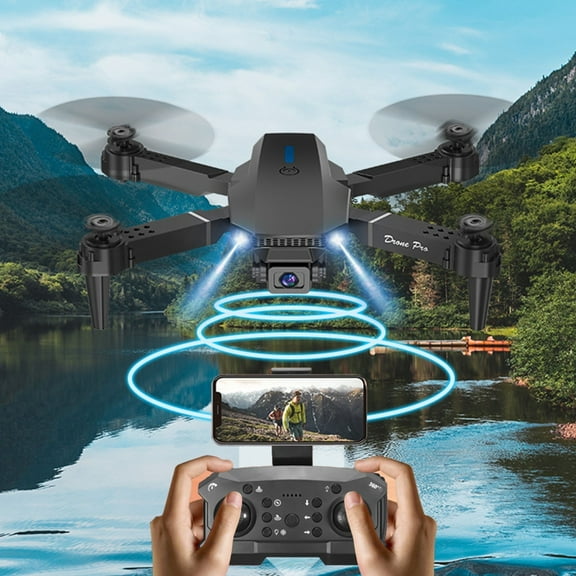 Drones for Adults Clearance, Drone with 1080P HD FPV Camera Remote Control Toys Gifts for Boys Girls with Altitude Hold Headless Mode Start Speed Adjustment
