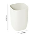 thumbnail image 2 of WRISTBIQUE Plastic Rubbish Bin Easy to Clean 1Pack 11x7.9x7.9in, 2 of 8