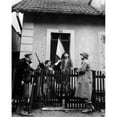 thumbnail image 2 of Frenchwoman Exclaims To A Neighbor And A U.S. Soldier History (18 x 24), 2 of 2